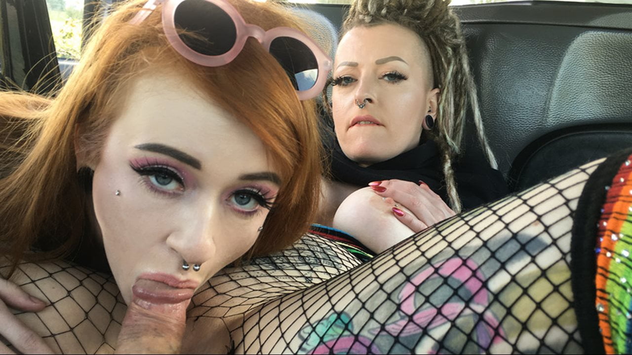 Filthy ass fucking threesome