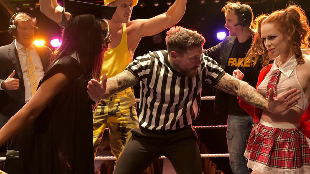 Knockouts: The Headmistress Vs Teen Machine